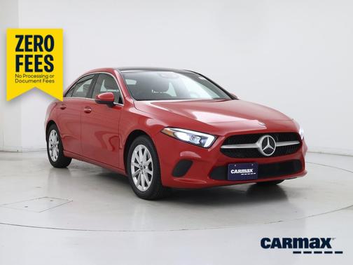 Red 2019 Mercedes-Benz A-Class