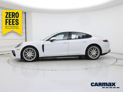 White 2020 Porsche Panamera 4