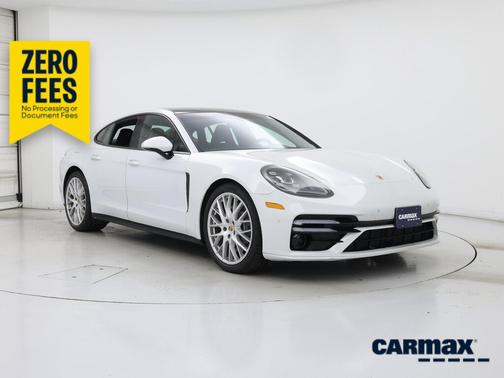 White 2020 Porsche Panamera 4