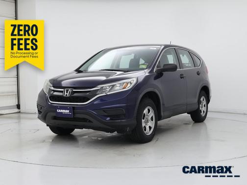 Blue 2015 Honda CR-V LX