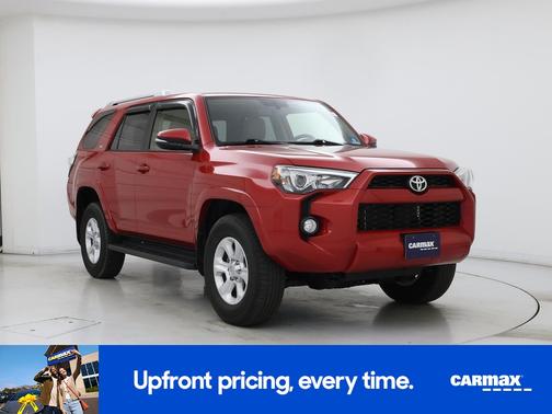 Red 2016 Toyota 4Runner Limited