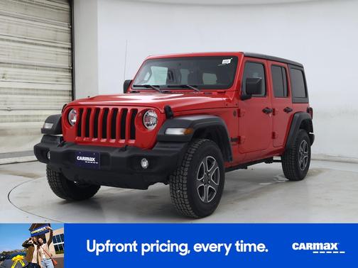 Red 2022 Jeep Wrangler Unlimited Sport S