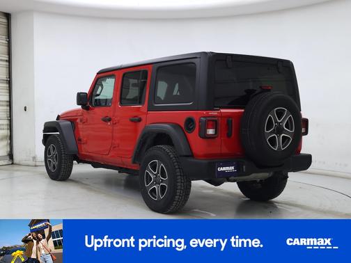 Red 2022 Jeep Wrangler Unlimited Sport S