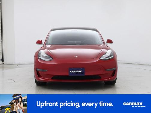 Red 2019 Tesla Model 3 Performance