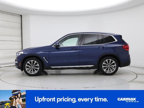 Blue 2019 BMW X3 XDrive30i