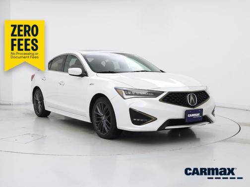 White 2020 Acura ILX Premium A-Spec