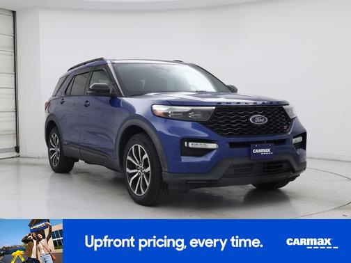 Blue 2020 Ford Explorer ST