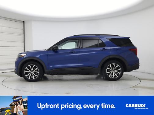Blue 2020 Ford Explorer ST