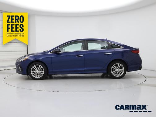 Blue 2019 Hyundai SONATA SEL