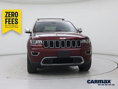 Burgundy 2019 Jeep Grand Cherokee Limited