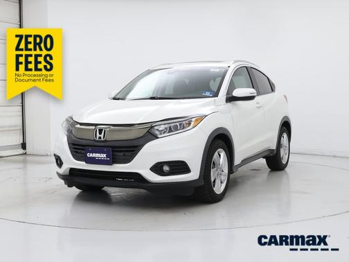 White 2020 Honda HR-V EX