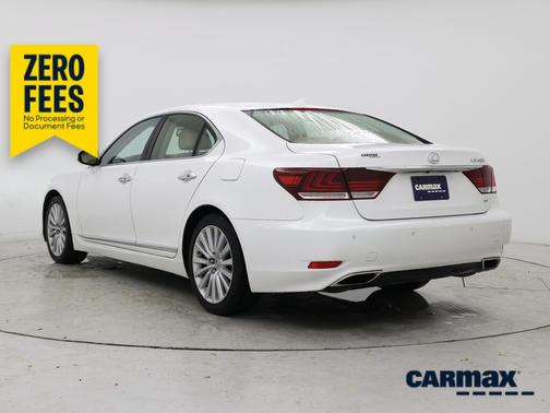 White 2014 Lexus LS 460