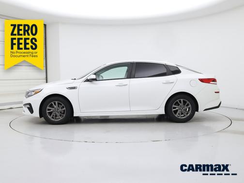 White 2020 Kia Optima LX