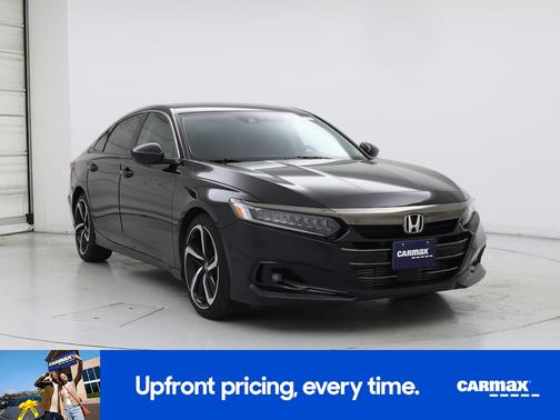 Black 2022 Honda Accord Sport SE