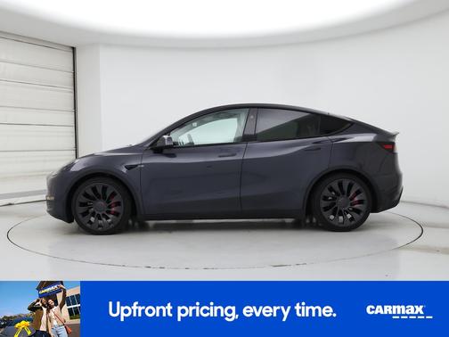 Gray 2024 Tesla Model Y Performance