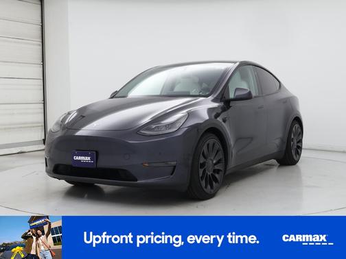 Gray 2024 Tesla Model Y Performance