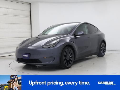 Gray 2022 Tesla Model Y Performance
