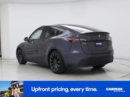 Gray 2022 Tesla Model Y Performance