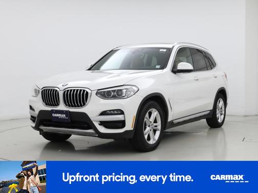 White 2020 BMW X3 XDrive30i