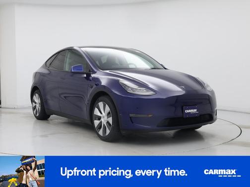 Blue 2022 Tesla Model Y Long Range