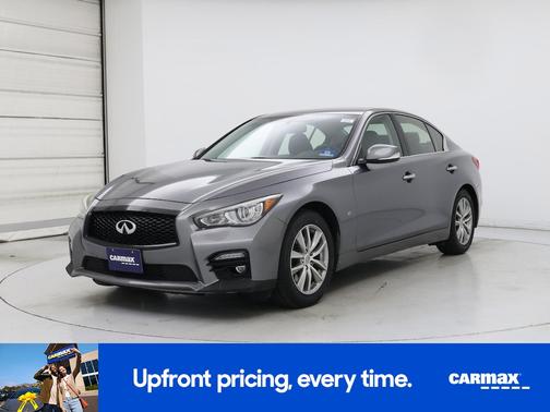 Gray 2014 INFINITI Q50 Premium