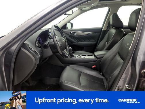 Gray 2014 INFINITI Q50 Premium