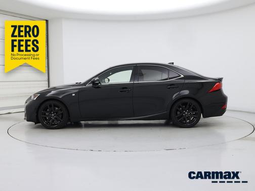 Black 2017 Lexus IS 300 F-Sport