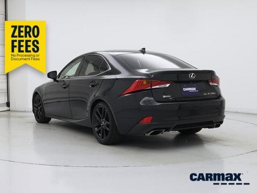 Black 2017 Lexus IS 300 F-Sport