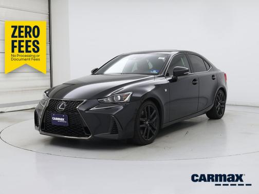 Black 2017 Lexus IS 300 F-Sport