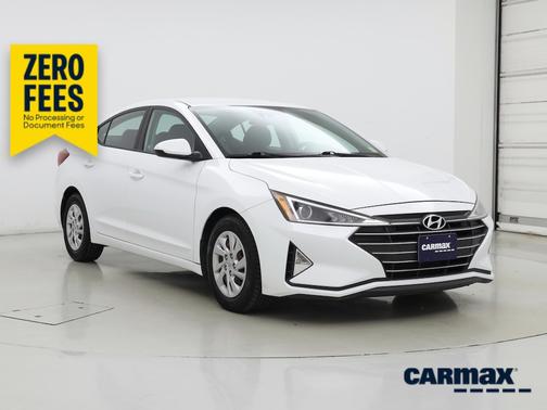 White 2020 Hyundai ELANTRA SE