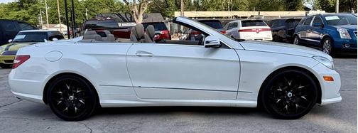 White 2011 Mercedes-Benz E-Class E 550 2dr Convertible