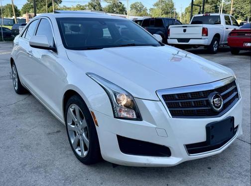 White Diamond Tricoat 2014 Cadillac ATS 2.0L Turbo