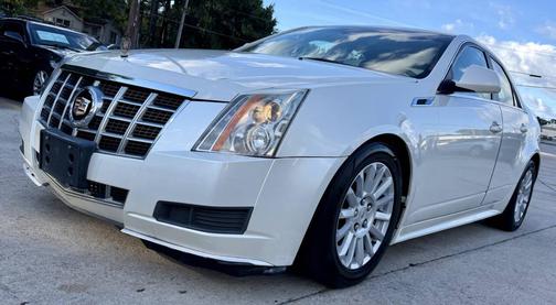 White Diamond Tricoat 2013 Cadillac CTS Luxury