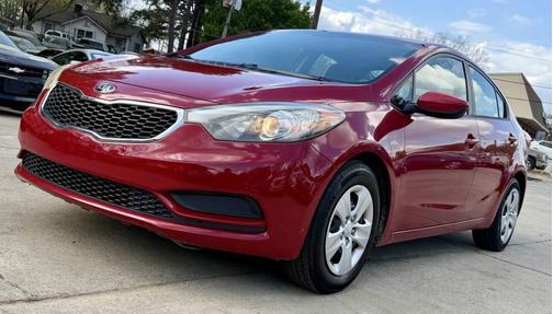 Crimson Red 2014 Kia Forte LX