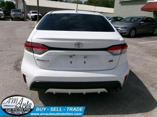 White / Black 2022 Toyota Corolla SE