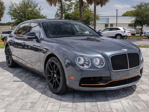 Blue 2018 Bentley Flying Spur V8 S