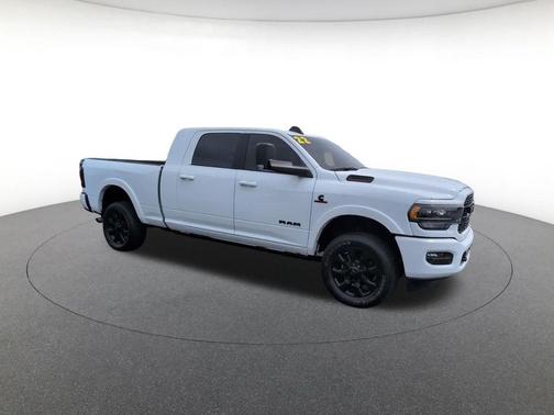Bright White Clearcoat 2022 RAM 2500 Limited Mega Cab 4x4 6'4' Box