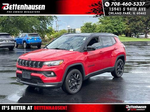 Redline Pearlcoat 2023 Jeep Compass Latitude
