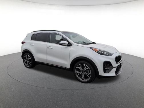 Snow White Pearl 2020 Kia Sportage SX Turbo