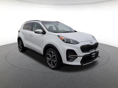 Snow White Pearl 2020 Kia Sportage SX Turbo