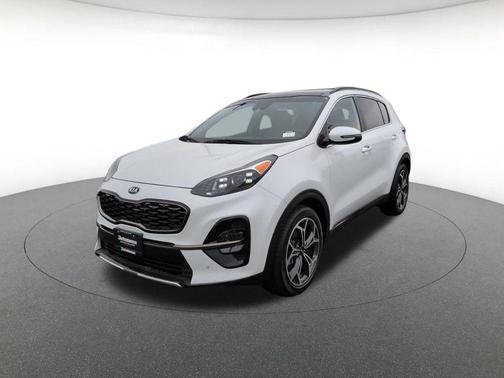 Snow White Pearl 2020 Kia Sportage SX Turbo