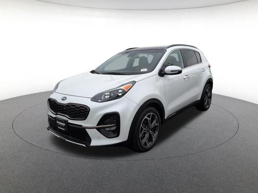 Snow White Pearl 2020 Kia Sportage SX Turbo