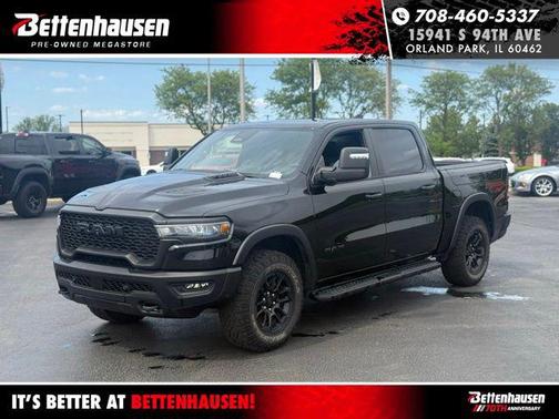 Diamond Black Crystal Pearlcoat 2025 RAM 1500 Rebel