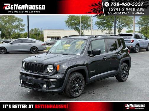 Black Clearcoat 2019 Jeep Renegade Latitude