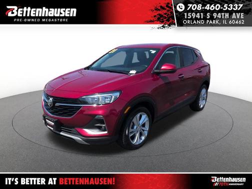 Chili Red Metallic 2021 Buick Encore GX Preferred