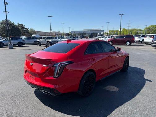 Velocity Red 2021 Cadillac CT4 Sport
