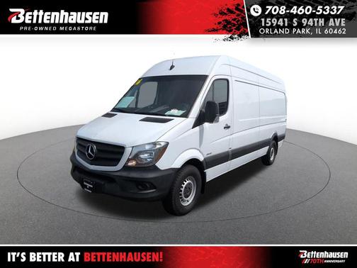 Arctic White 2016 Mercedes-Benz Sprinter 2500 High Roof