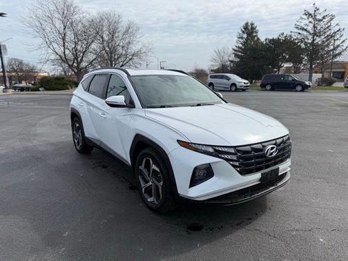 Quartz White 2022 Hyundai TUCSON SEL
