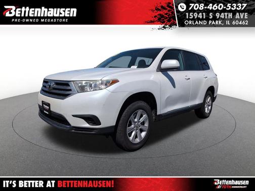 Blizzard Pearl 2013 Toyota Highlander SE