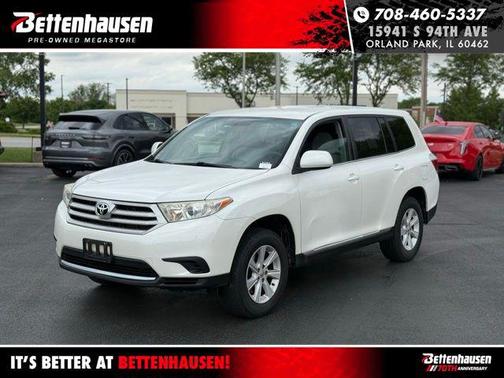 Blizzard Pearl 2013 Toyota Highlander SE